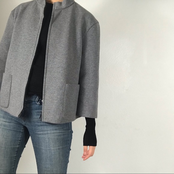 Lafayette 148 grey jacket with bows - Picture 1 of 8